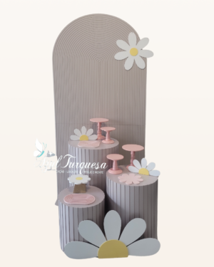 kit painel trio cilindros flor 01