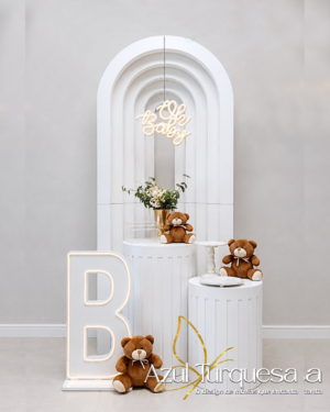 kit cha bebe painel cilindros letra 01